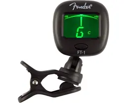 NEW - FENDER FT-1 PROFESSIONAL CLIP-ON CHROMATIC TUNER #023-9978-000