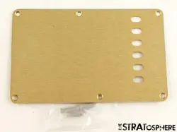 FENDER USA CUSTOM SHOP 54 STRATOCASTER RSTD JRN TREMOLO COVER STRAT GOLD