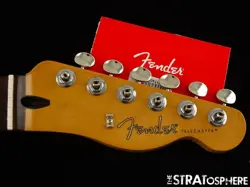 FENDER PLAYER II TELECASTER TELE NECK + TUNERS, ROLLED EDGES, 