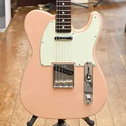 FENDER JAPAN HYBRID 60S TELECASTER USED 2019 ALDER BODY SHELL PINK W/SOFT CASE