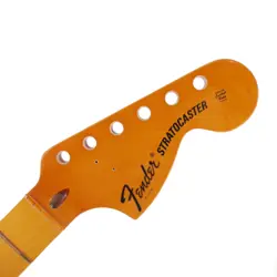 FENDER AMERICAN VINTAGE II '73 STRATOCASTER NECK MAPLE MISSING TRUSS ROD NUT