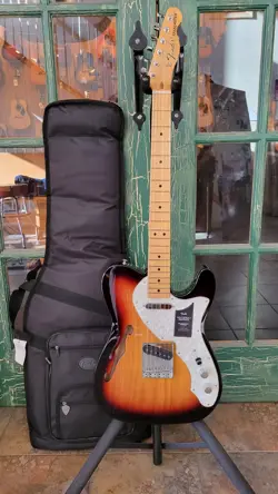 2023 FENDER VINTERA II 60'S TELECASTER THINLINE SEMI HOLLOW 3 COLOR SUNBURST BAG