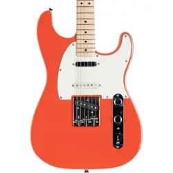 SQUIER PARANORMAL CUSTOM NASHVILLE STRATOCASTER ELECTRIC GUITAR - FIESTA RED