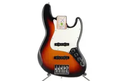 FENDER PLAYER PLUS JAZZ BASS V BODY 3 TONE SUNBURST FINISH FULLY LOADED!