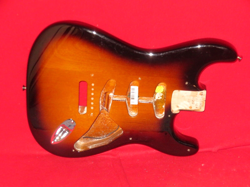 FENDER 2023 USA SUN BURST AMERICAN VINTAGE II 1957 STRATOCASTER BODY