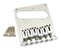 CHROME MODERN STYLE HIGH MASS BRIDGE FOR FENDER TELECASTER/TELE GB-TEC-C