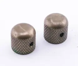 AGP  - AGED TELECASTER  RELIC DOME KNOBS WITH SET SCREW FOR 6.35MM (1/4