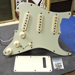 FENDER VINTERA 60'S STRAT GUITAR LOADED PICKGUARD + CUSTOM SHOP FAT 50'S PICKUPS