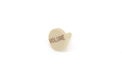 GENUINE FENDER STRATOCASTER S-1 VOLUME SWITCH KNOB CAP, AGED WHITE 005-9266-030