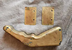 1963 FENDER JAZZMASTER ORIGINAL GUITAR ELECTRONICS CAVITY COPPER METAL SHIELDS