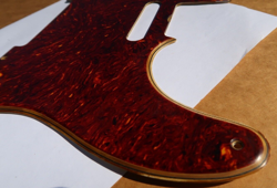 52 -58 FENDER TELECASTER  TORTOISE CELLULOID PICKGUARD 5 HOLE 53 54 55