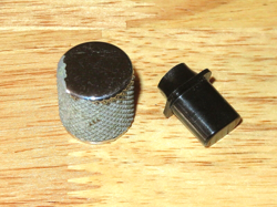 FENDER 1968 CHROME TELECASTER CONTROL KNOBS
