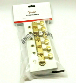 GENUINE FENDER VINTAGE STYLE TUNING KEYS FOR MEXICAN REISSUES GOLD