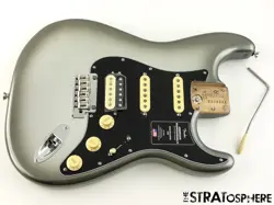 FENDER AMERICAN PROFESSIONAL II HSS LOADED BODY STRAT MERCURY