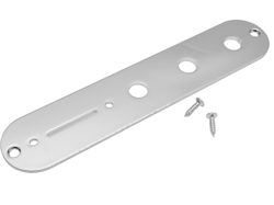 CONTROL PLATE FOR FENDER TELECASTER TELE GUITAR ,CHROME USA SPECS 32MM 3 HOLE