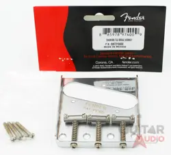 FENDER ROAD WORN AGED TELE BRIDGE ASSEMBLY