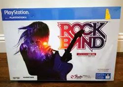ROCK BAND 4 WIRELESS FENDER JAGUAR RED LIMITED GUITAR PLAYSTATION 4 PS4 *NEW*