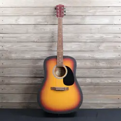 FENDER FA-25 DREADNAUGHT ACOUSTIC GUITAR AS IS FINISH DAMAGE