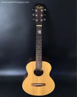 FENDER TG-4 NAT 6 STRING MUSICAL INSTRUMENT ACOUSTIC GUITAR