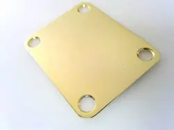 TRUE CUSTOM SHOP GOLD GOTOH NECK PLATE FOR FENDER STRAT & TELECASTER GUITARS