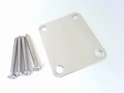 TRUE CUSTOM SHOP NICKEL GOTOH NECK PLATE & SCREWS FOR FENDER STRAT & TELE