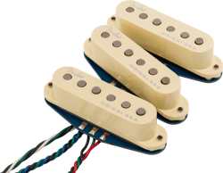 FENDER 0992290000 ULTRA NOISELESS SINGLE COIL PICKUP SET FOR STRATOCASTER - WHITE