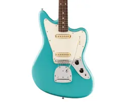 OPEN BOX FENDER PLAYER II JAGUAR - AQUATONE BLUE W/ROSEWOOD FB