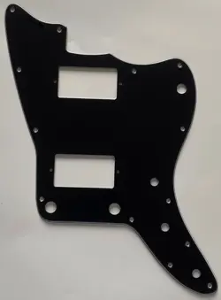 FOR FIT FENDER US JAZZMASTER WITH PAF PICKUPS GUITAR PICKGUARD 3 PLY BLACK