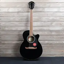 FENDER FA-135CE CONCERT V2 ACOUSTIC ELECTRIC GUITAR AS IS NECK CRACKS