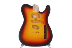 FENDER AMERICAN ULTRA LUXE TELECASTER BODY SUNBURST CHIPPED NECK POCKET SCREW