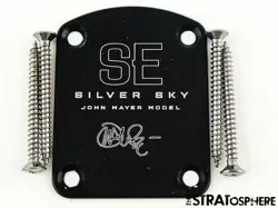 PRS SE JOHN MAYER SILVER SKY PAUL REED SMITH BLACK NECK PLATE GUITAR PARTS