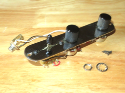 FENDER 1997 USA CHROME AMERICAN TELECASTER CONTROL POTS HARNESS