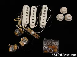 FENDER VINTERA II 60S RI STRAT PICKUPS POTS KNOBS & SWITCH STRATOCASTER