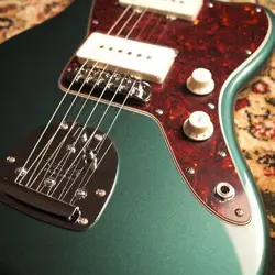 FENDER MADE IN JAPAN HYBRID II JAZZMASTER SHERWOOD GREEN METALLIC