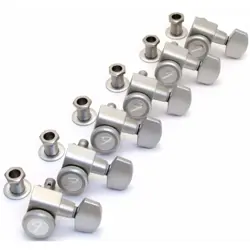 FENDER LOCKING STRATOCASTER/TELECASTER GUITAR TUNING MACHINES, BRUSHED CHROME