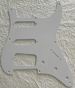NEW GREAT-FOR FENDER US STRATOCASTER HSS 8 SCREW HOLE GUITAR PICKGUARD WHITE