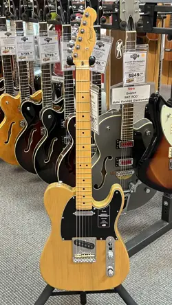 FENDER AMERICAN PROFESSIONAL II TELECASTER 6 STRING ELECTRIC GUITAR - BUTTERSCOTCH BLONDE