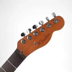 FENDER ACOUSTASONIC TELECASTER NECK STRIPED EBONY FRETBOARD W/ TUNERS