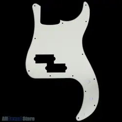 1PLY PARCHMENT PICKGUARD FOR FENDER PRECISION P-BASS USA MIM STANDARD 13 HOLE