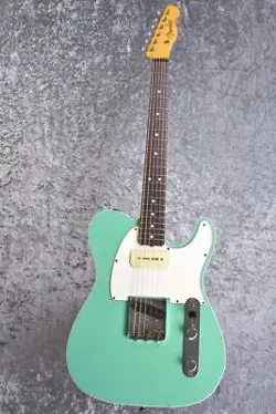 FENDER CUSTOM SHOP LTD 2-TONE TELECASTER P90 RELIC -SEAFORM GREEN / BLACK-