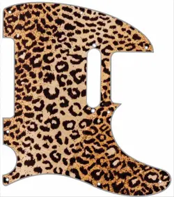 PICK GUARD LEOPARD