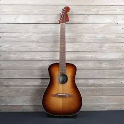 FENDER MALIBU CLASSIC AGED CHERRY BURST ACOUSTIC GUITAR GREAT CONDITION!