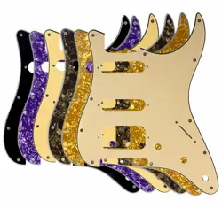 GUITAR PARTS FOR US FENDER STRAT HSS GUITAR PICKGUARD  MULTICOLOR CHOICE