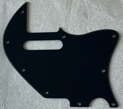 CUSTOM FOR FENDER MERLE HAGGARD F HOLE TELECASTER GUITAR PICKGUARD 1 PLY BLACK