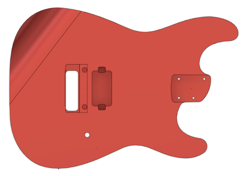 CUSTOM ORDER STRATOCASTER BODY