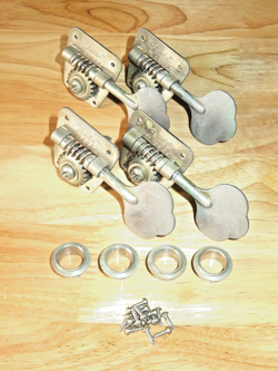 FENDER 1975 NICKEL PRECISION OR JAZZ BASS TUNERS