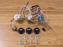 FENDER 2005 USA BLACK S 1 AMERICAN STRATOCASTER ELECTRONIC CONTROL POTS HARNESS