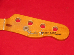 FENDER 1982 USA MAPLE BULLET BASS DELUXE NECK
