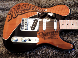 FENDER TELECASTER NASHVILLE MC HAND ENGRAVED DDCC CUSTOM TELE PRE ORDER GUITAR .