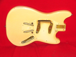 FENDER 1966 OLYMPIC WHITE MUSTANG BODY